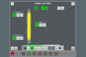 Flight Attendant Panel A320