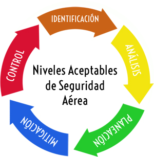 Niveles aceptables de seguridad aérea